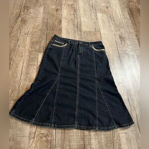 Modest Denim Jean Skirt